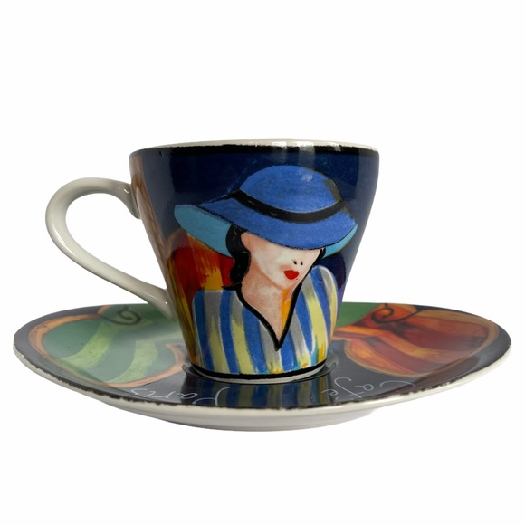 Cafe Paris Teacup - Picture 2 of 11